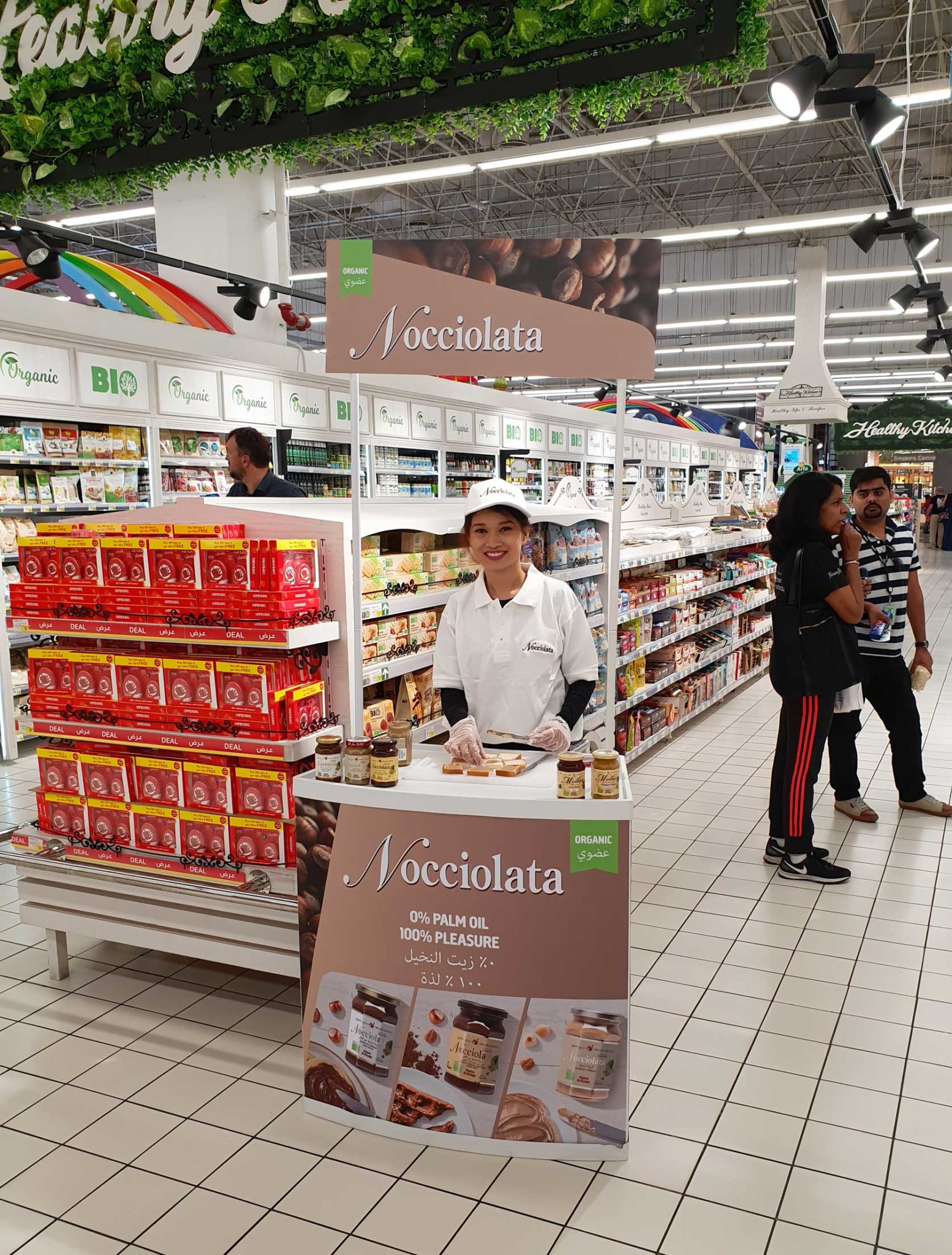 picture of Nocciolata retail tasting in Mall of Emirates